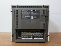 ☆【1H0325-8】 OLYMPUS オリンパ カラービデオモニター OEV143 Trinitron トリニトロン ジャンク_画像4