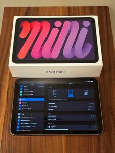 iPad mini 6 第6世代 Wi-Fi+Cellular 64GB パープル SIMフリー版 CASEFINITE