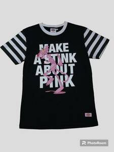 ディッキーズ ピンクパンサー　コラボTシャツ Mサイズ 黒