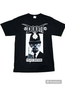 【バンド】Doom Tシャツ police bastard Sサイズ 黒