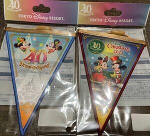 ディズニー 40周年 ドリームガーランド 2枚セット