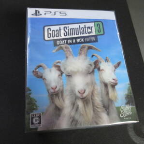 即決3600円送料込み！【PS5】 Goat Simulator 3 [「GOAT IN A BOX」 エディション] 新品未開封の画像1