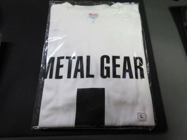 即決5000円送料込み！メタルギア ソリッド　マスターコレクション Vol.1METAL GEAR SOLID 先着200名限定Tシャツ　Lサイズ