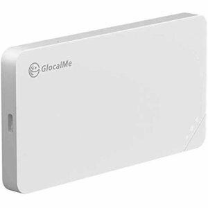 【10台セット★送料無料】SIMフリー GlocalMe U3 WiFiルーター ポケットWiFi 軽量薄型(ホワイト) クラウド機能なし 標準セット★新品未開封