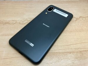 SIMフリー Android One S7 ブラック Y!mobile SIMロック解除済み スマートフォン 充電ケーブル付き 送料無料 未使用 本体のみ