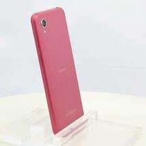 SIMフリー 白ロム Android One S5 32GB ローズピンク S5-SH SIMロック解除み スマートフォン 格安SIMもOK 判定〇 充電ケーブル付き★美品_画像5