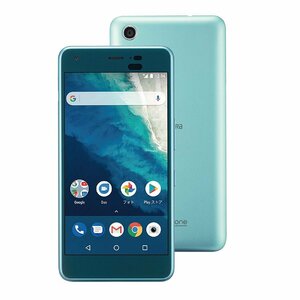 新品・標準セット SIMロック解除済み Android One S4 ライトブルー Y!mobile SIMフリー スマートフォン 格安SIM可 送料無料