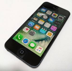Apple SoftBank iPhone 5 64GB ブラック＆スレート MD662J/A