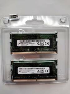 [USED]micron micro n Note PC for extension memory 8GB (4GB×2 piece ) DDR4 3200MT/s(PC4-3200) CL22 SODIMM 260pin