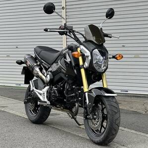 【完全売切・直接引取りOK】GROM グロム 125 実走行4262Km ヨシムラフルエキマフラー 自賠責 令和7年10月【埼玉県三郷市】の画像1