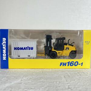 非売品　コマツ　KOMATSU　FH160-1　フォークリフト　１/87 　ミニカー　9‐13