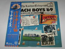 LPレコード ビーチ・ボーイズ（The Beach Boys）『ビーチ・ボーイズ '69（ライヴ・イン・ロンドン）』Live In London/帯付_画像1