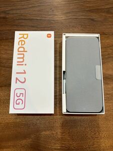 SIMフリー Redmi 12 5G XIG03 ミッドナイトブラック [Midnight Black] Xiaomi 4G+128GB スマートフォン　新品未使用