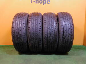 195/60R16 BRIDGESTONE イスト、ランディ、セレナ 製造年2019×3 2021×1 4本 バリ溝★D52