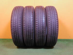 145/80R13 BRIDGESTONE キャロル、スペーシア、アルト 製造年2022 4本 バリ溝★D60