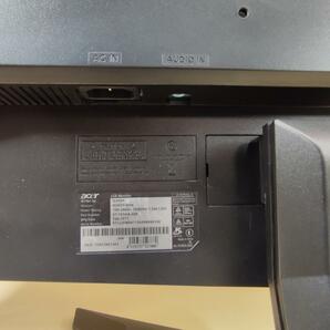 【動作確認済】 acer G245H bmd 24型 LCDモニター 24インチ ディスプレイ 液晶ディスプレイ 2011年製 PC 業務用 OA機器 フルHD エイサーの画像8