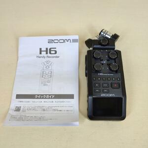 ZOOM H6 Handy Recordor ズーム ハンディーレコーダー ICレコーダー ブラック