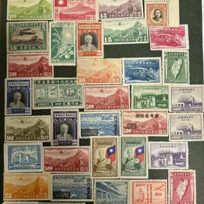 旧中国・中華民国 未使用切手454枚 大量 入手困難の画像2