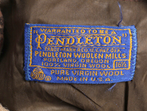 70s USA製 ペンドルトン チェック ウール シャツ メンズ L 程/ 古着 70年代 アメリカ製 ヴィンテージ PENDLETON 長袖シャツ マルチカラー_画像5