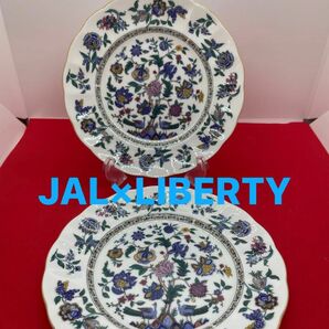 JAL×LIBERTY ニッコー プレート2枚セット リバティー 人気 希少