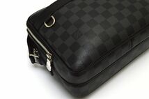 【極美品】ルイヴィトン Louis Vuitton ダミエ グラフィット トロカデロ メッセンジャーPM ショルダーバッグ メンズ N40087 1円_画像9