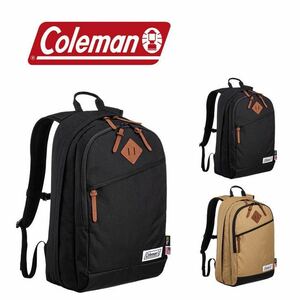 新品未使用コールマン　Colemanアメリカンクラッシック25　撥水　定価9350円リュック ブラック（黒2198835軽量