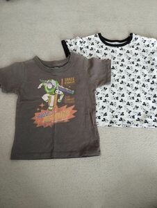 ユニクロ　グローバルワーク　Tシャツ　100cm　トイストーリー　バズ　ディズニー