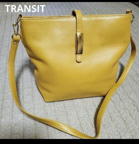 TRANSIT 本革　ショルダーバッグ　バッグ