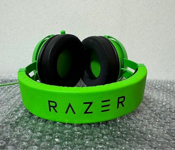 Razer Kraken Green ゲーミングヘッドセット アナログ接続 スマートフォン