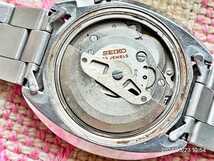 セイコー 5アクタス 6106-7470 23石 自動巻き オートマチック SEIKO 5ACTUS ジャンク扱いで_画像6