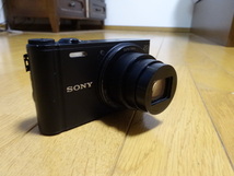 SONY ソニー Cyber-shot サイバーショット DSC-WX350 ブラック コンパクトデジタルカメラ 動作快調　バッテリー付_画像2