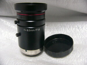 ★動作保証美品 Keyence レンズ CA-LHR8 8mm F1.8 超高解像度低歪み Cマウント