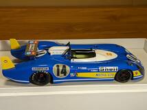 ①☆美品 激レア スパーク 1/18 マトラ シムカ 670 No.14 2nd ル・マン 1972 F. Cevert H. Ganley セベール ガンリー Spark Matra Simca_画像5