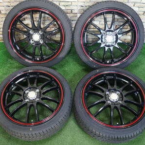 希少S-Hold 5.5J+48 4H100★95%山★2021年★Goodyear 165/45R16 N-BOX デイズ タント ミラ コペン アルト スペーシア ワゴンR N-ONE ムーヴの画像2