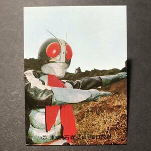 * Showa подлинная вещь! Calbee миникар do Kamen Rider 134 номер N дагаси магазин Showa Retro [B22]