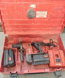 中古品☆HILTI　充電ハンマードリル　TE6-A　　電動工具　動作品②