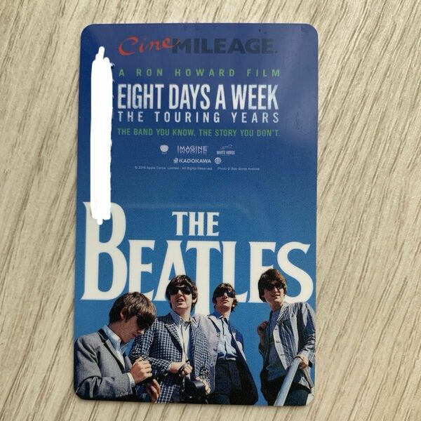 貴重　ビートルズ　THE BEATLES シネマイレージカード使用済品　eightdays