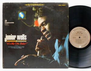 ★US ORIG LP★JUNIOR WELLS/It's My Life Baby 1966年 初回金ラベル 両面マト1A FUNKY CHICAGO BLUES 元MUDDY WATERS BAND