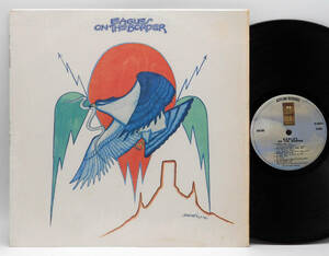 ★US ORIG LP★EAGLES/On The Border 1974年 初回W無しCLOUDラベル STERLING LH刻印 テクスチャーカバー シュリンク付 TOM WAITSカバー