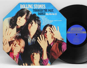 ★良盤 US ORIG LP★ROLLING STONES/Through The Past, Darkly (Big Hits Vol. 2) 1969年 見開き八角形ジャケ Bell Sound刻印 音圧凄