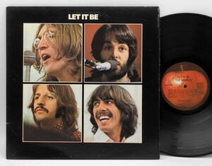 ★US ORIG LP★THE BEATLES/Let It Be 1970年 初回P.D.のみクレジットラベル Bell Sound刻印入り 高音圧 APPLE RECORDS AR 34001