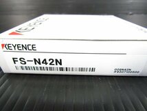 新品 KEYENCE FS-N42N ファイバアンプ ケーブルタイプ 子機 キーエンス_画像5