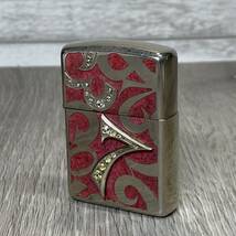 ●【YH-8461】中古品 Zippo ジッポライター 2016年製 アーマーニューダイヤル 喫煙具 未着火【レタパプラス可能】_画像1