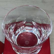 【YH-8500】中古美品 Baccarat Beluga バカラ ベルーガ ロックグラス タンブラー １客 箱付き_画像3