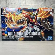 ▼【YH-8567】未組立品 BUILD BURNING GUNDAM 1/144 ビルドバーニングガンダム HG ビルドファイターズトライ プラモデル BG-011B_画像1