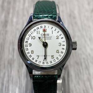 ●【YH-8573】中古品 ORIS オリス 手巻き スモセコ ポインターデイト 6796 レディース 腕時計【レタパプラス可能】の画像1