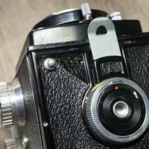 【YH-8545】中古現状品 MINOLTA Minoltaflex 2眼レフ カメラ フィルムカメラ 1:3.2 f＝75㎜ 動作未確認_画像9