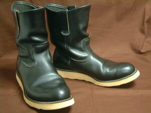 ●8 1/2E 8169 1999年生産 旧刺繍製羽タグ レッドウイング ペコス RED WING PECOS BOOTS STYLE No. 8169 MADE IN USA August 1999