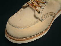 7E 8173 スエード Red Wing Shoes Made in U.S.A HAWTHONE" ABILENE" Roughout August 2009 / 検 8167 モックトゥ_画像2