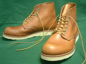 8D 9107 Oro-iginal 6&#34; CLASSIC ROUND Red Wing Shoes Made in U.S.A January 2013 プレーントゥ オロイジナル 